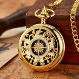 2pcs/Set Gold & Silver Vintage Engraved Flip Compass Pocket Watch, Retro Metal Portable Compass Survival Tool, outdoor Camping Cycling Hiking Navigation Survival Equipment