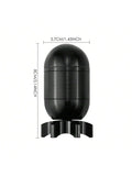 1pc 4-Layer Missile Shape Tobacco Grinder,  1.5" Inches Cute Aluminum Alloy Spice Grinder, 40mm Cigarette Herb Metal Manual Grinder, Kitchen Accessories With Cleaning Brush For Kitchen