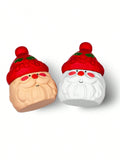 4-Layer Cute Vanilla Grinder White Santa Claus Kitchen Grinder Manual Grinder Coffee Tobacco Spices Household Good Gifts