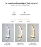 2pcs Modern LED Wall Light 12W Left & Right Pairs 3000k-6000k Wall Lamp Minimalist Black Decorative Wall Sconce， Set of Two for Bedroom Living Room Bedside Study Home Indoor Lighting Lusters Lights