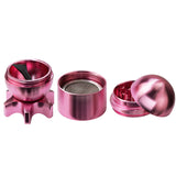 1pc Premium Tobacco Spice Manual Grinder - Guided Missile Shaped, No Electricity Required, Gift for Parents, Portable Outdoor Tools